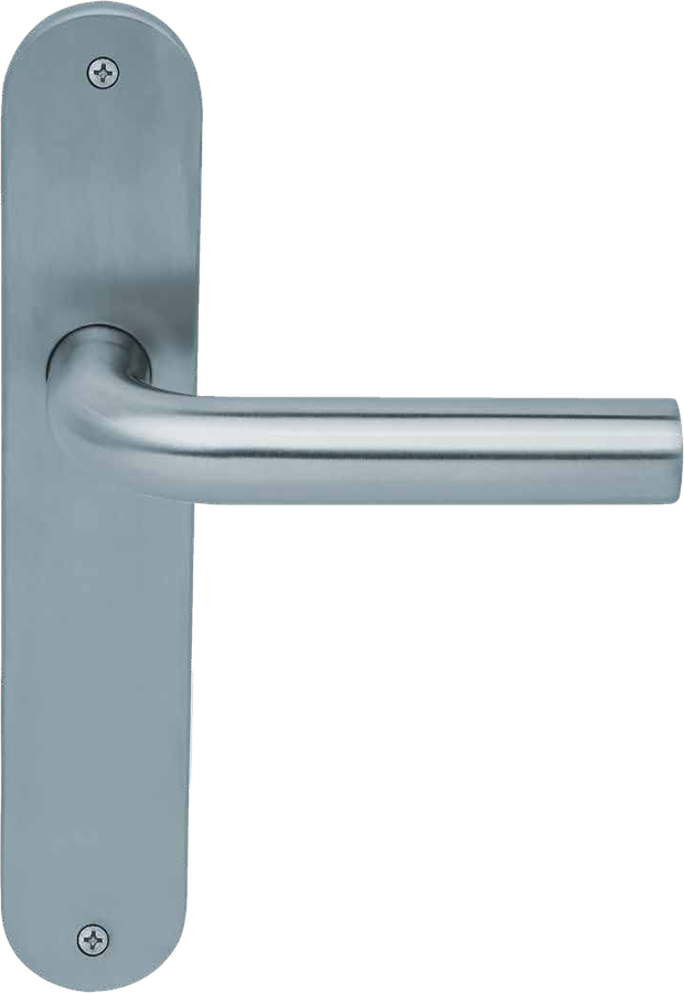 LOQS 9510 RVS kruk vastdraaibaar op langschild