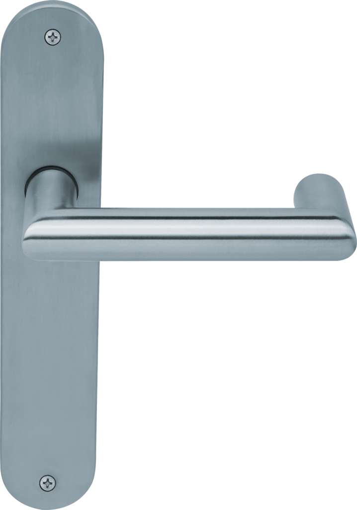 LOQS 9525 RVS kruk vastdraaibaar op langschild