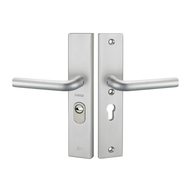 LOQS 4310KT Aluminium kruk-kruk op veiligheids langschild