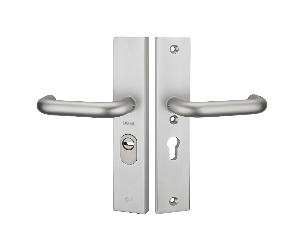 LOQS 4320KT Aluminium kruk-kruk op veiligheids langschild