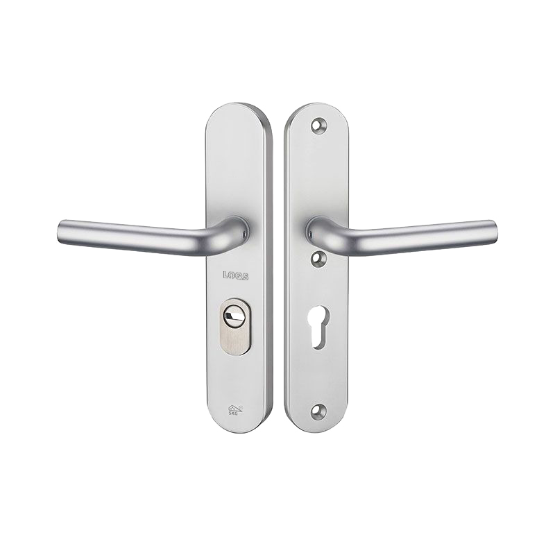 LOQS 4110KT Aluminium kruk-kruk op veiligheids langschild