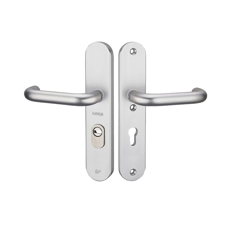 LOQS 4120KT Aluminium kruk-kruk op veiligheids langschild
